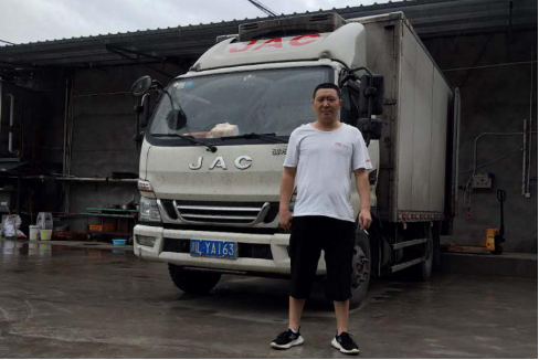 江淮輕卡最美卡哥唐加齊：駿鈴冷鏈的“鮮達(dá)”之旅146.png